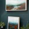 Gillian Murphy Kilbaha Gallery oil and cold wax extraordinary work striking art rustic colours beautiful ethereal atmospheric painting framed Irish Interiors Ireland