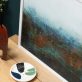 Gillian Murphy Kilbaha Gallery oil and cold wax extraordinary work striking art rustic colours beautiful ethereal atmospheric painting framed Irish Interiors Ireland