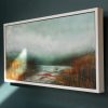 Gillian Murphy Kilbaha Gallery oil and cold wax extraordinary work striking art rustic colours beautiful ethereal atmospheric painting framed Irish Interiors Ireland