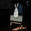 Heidi Wickham Fox Bunny Original Irish art beautiful pieces Ireland Irish art acrylic original painting West of Ireland Interiors inspiration collection