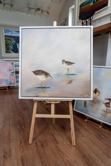 Mary Rose Keane Original Irish art painting ethereal beautiful atmospheric paintings birds water Ireland Irish art Kilbaha Gallery Large scale pieces Interior design Irish Interiors Kilbaha