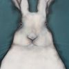 Heidi Wickham Original Contemporary Irish Art animals contrast Irish interiors Kilbaha Gallery Interior Design acrylics on canvas animals bunny painting cat dog Ireland
