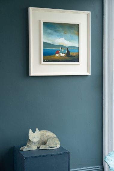 Padraig McCaul for Kilbaha Gallery Irish art and Interiors Ireland West Coast of Ireland Wild Atlantic Way WAW cottages landscape oil painting Interiors