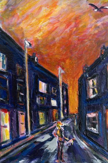 Paul McMahon Ireland original Irish art colourful work expressionistic work beautiful oil painting striking Ireland Kilbaha Gallery