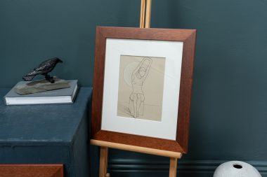 Adam Pomeroy Original Life Drawing Original Irish art beautiful life drawing female figure female form Irish art and Interiors Kilbaha Gallery