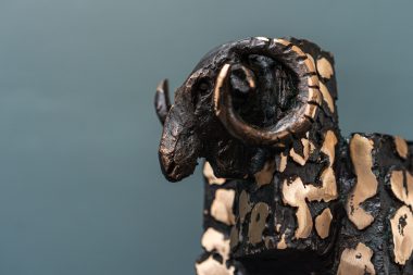 Bronze Ram Sculpture Seamus Connolly Original Irish Art Kilbaha Gallery Bronze Foundry animal art sculpture beautiful interiors Ireland