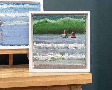 Bairbre Duggan Ireland original oil painting Irish art seascape contemporary artist Ireland coast west of Ireland Wild Atlantic Way Kilbaha Gallery