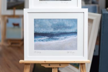 Hazel Murray Sea scape framed print 1