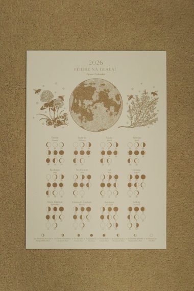 Lunar Calendar 2026 - Cream
