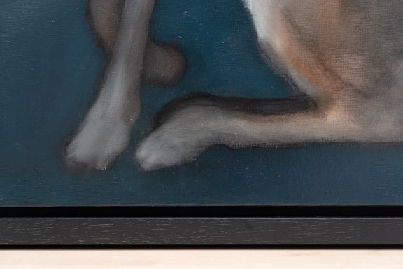 Heidi Wickham acrylics original Irish art striking colours beautiful art original painting contemporary artist vivid interiors kilbaha gallery hare animal art