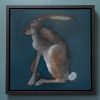 Heidi Wickham acrylics original Irish art striking colours beautiful art original painting contemporary artist vivid interiors kilbaha gallery hare animal art