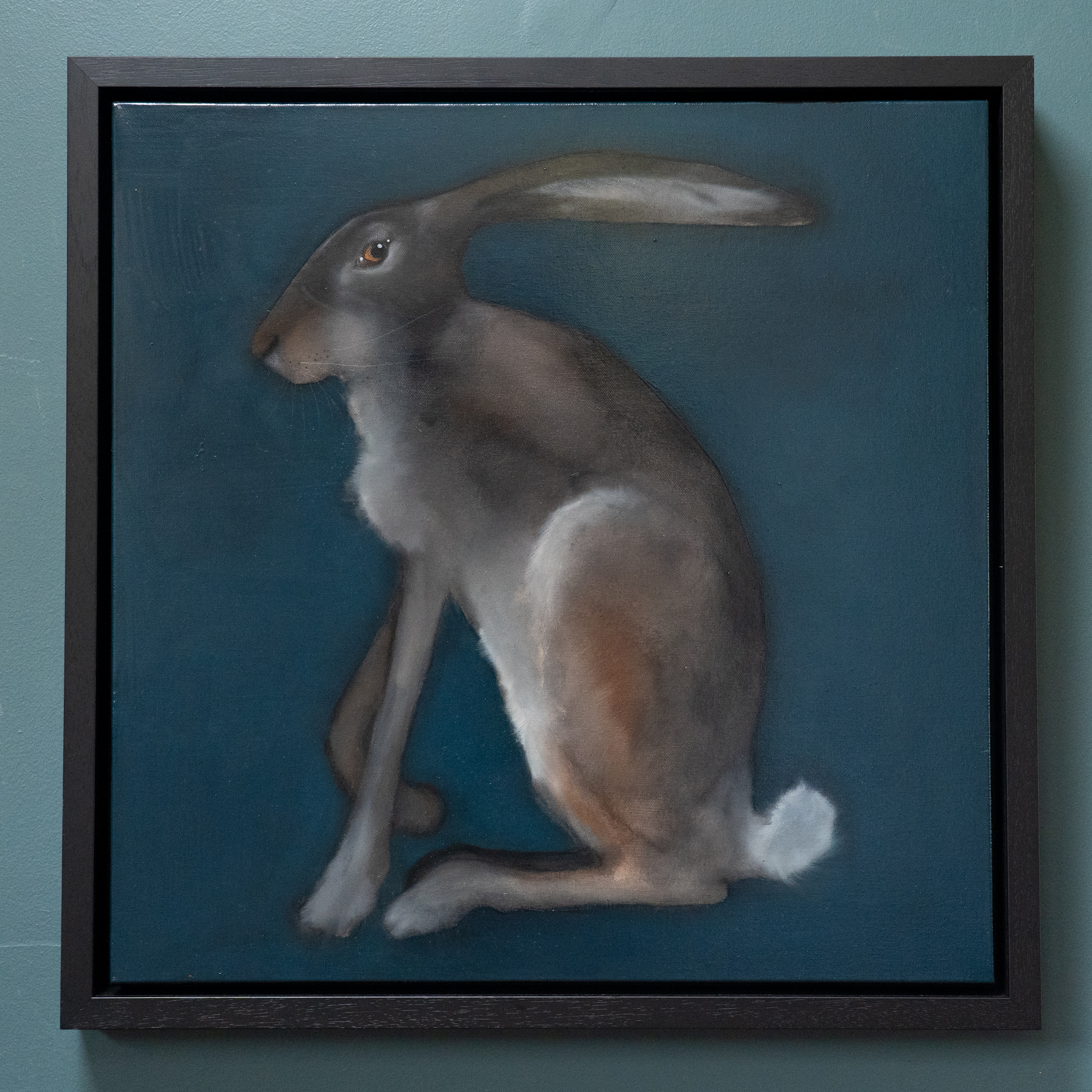 Heidi Wickham acrylics original Irish art striking colours beautiful art original painting contemporary artist vivid interiors kilbaha gallery hare animal art