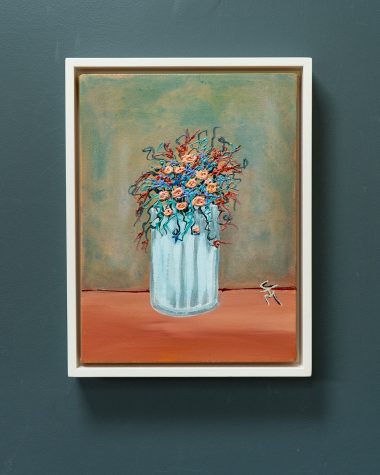 Bloomsday Vase Moody Blue