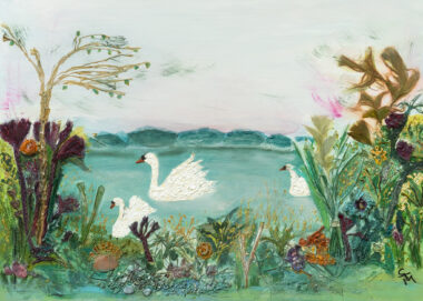 Swans of Ballyalla Lake II