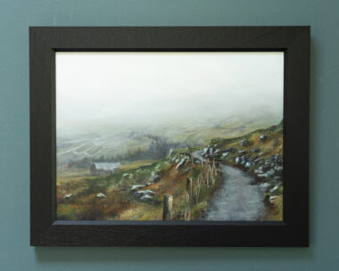 Delaney Davis beautiful painting acrylic painting Irish interiors beautiful painting Kilbaha Gallery Ireland