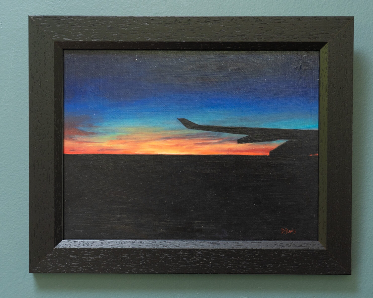Delaney Davis beautiful painting oil painting Irish interiors beautiful sunset painting Kilbaha Gallery Ireland