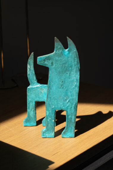 Bronze Dog Green