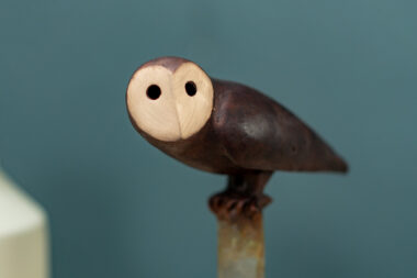 Bronze Owl Large (Brown)