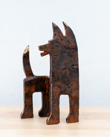 Medium Bronze Dog (Brown)