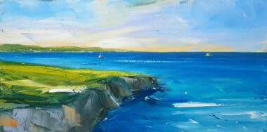 Kilkee Cliffs from Above