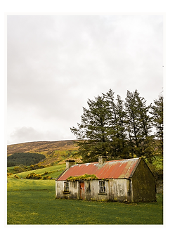 Mounted Print Sligo Cottage