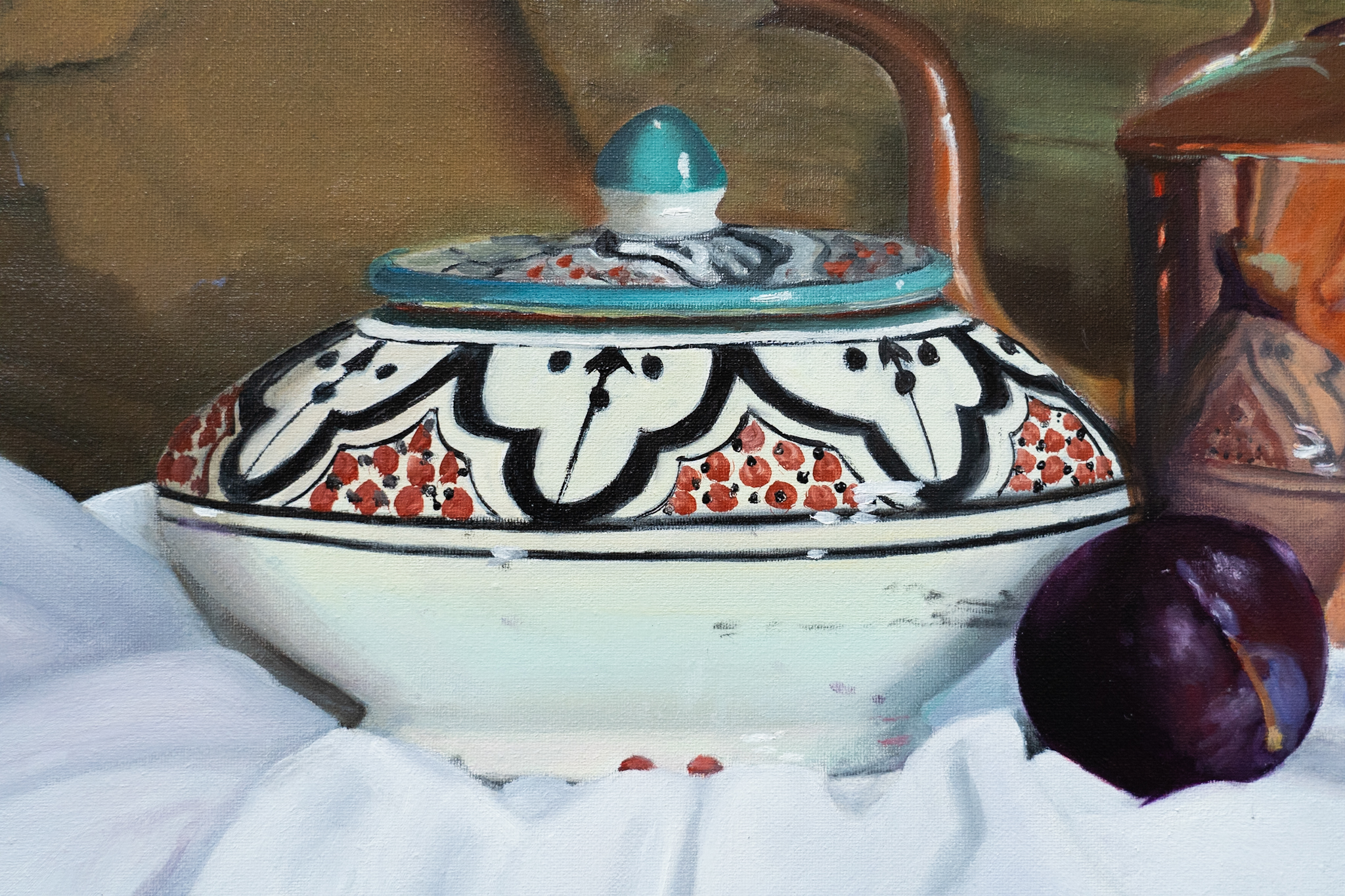 Diana Marshall Original Irish Art Oil Panting Still Life Painting Kilbaha Gallery Fine Art