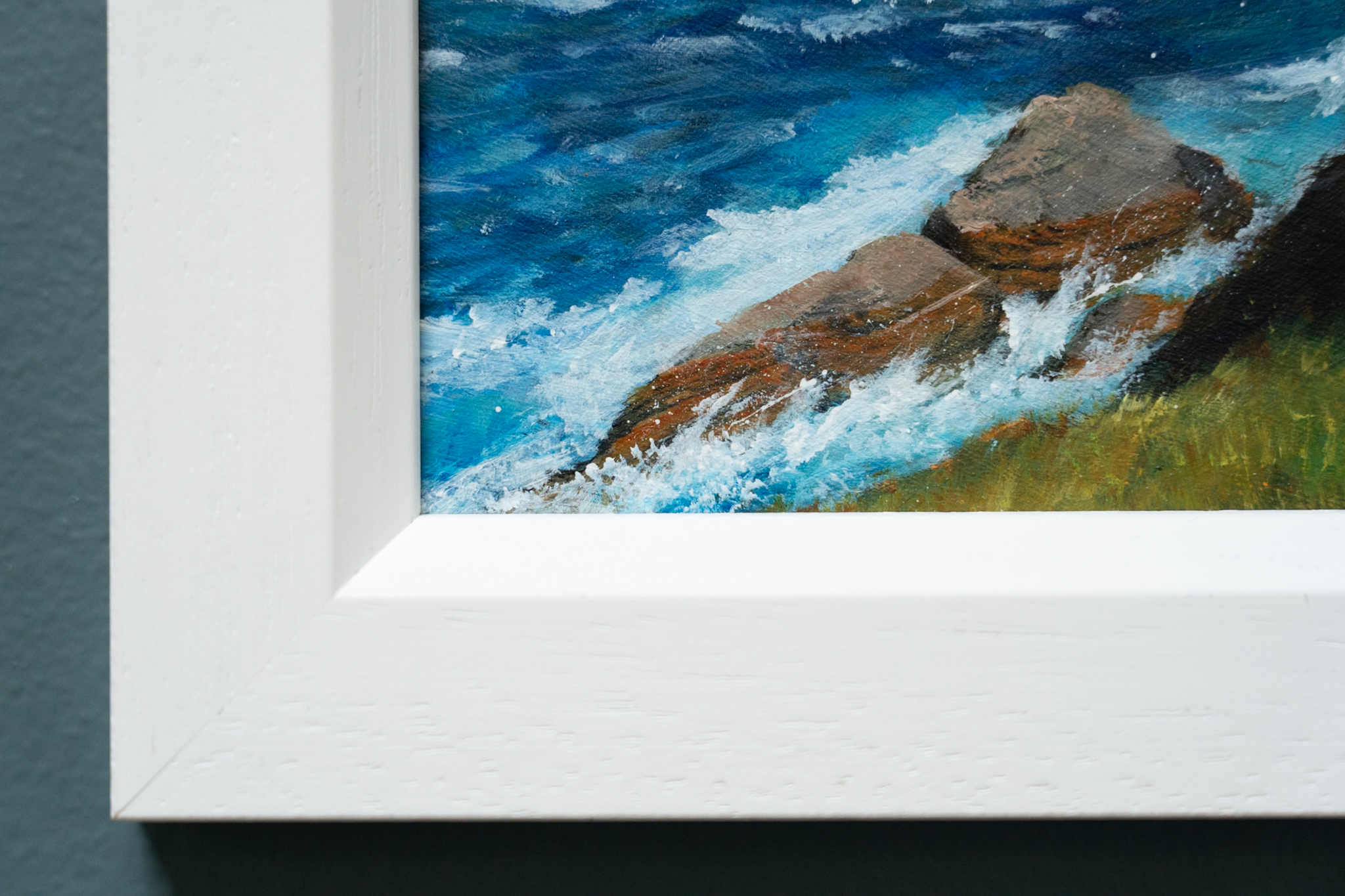 Delaney Davis Kilbaha Gallery acrylics painting irish art beautiful painting Doonbeg Co Clare Wild Atlantic Way