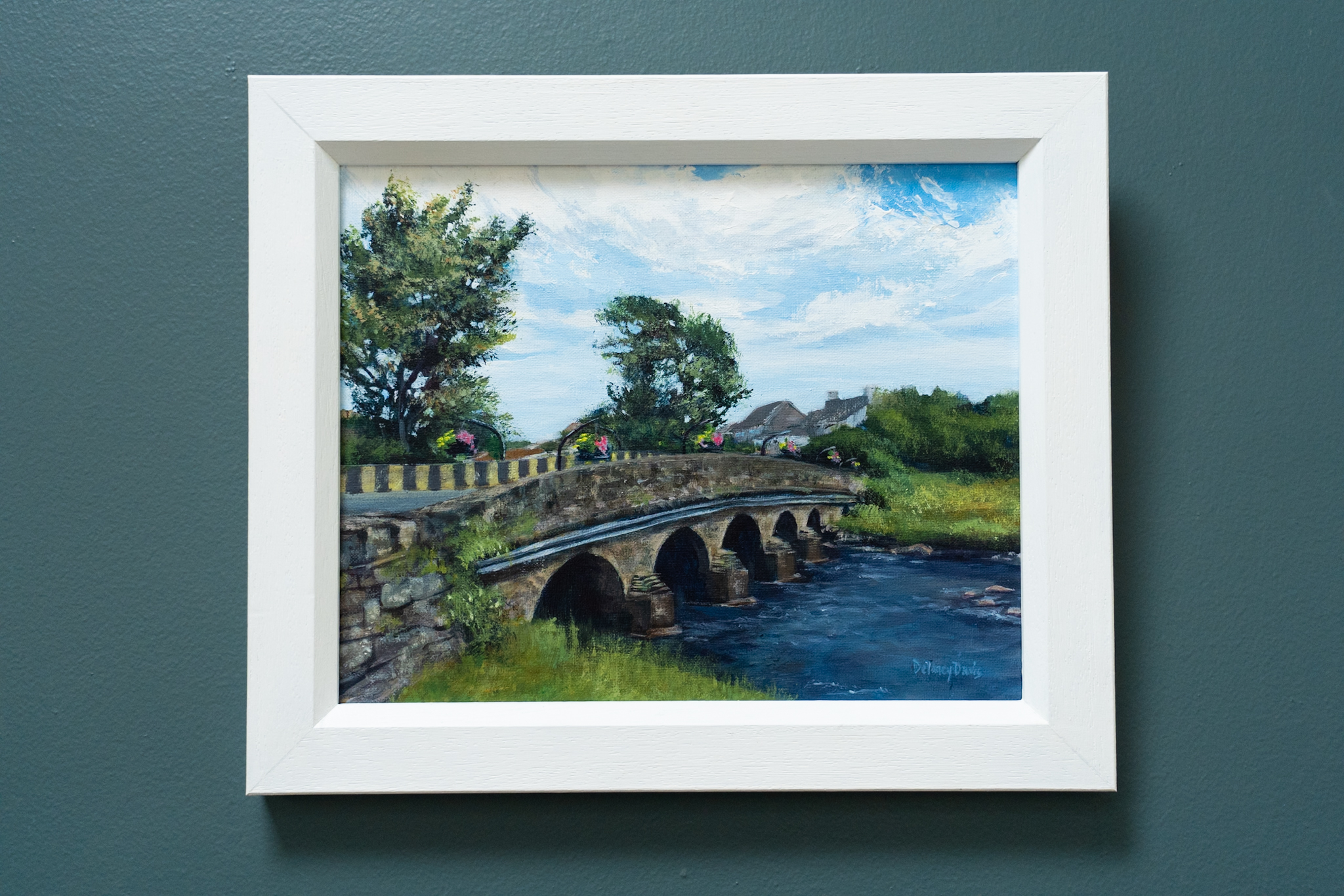 Delaney Davis Kilbaha Gallery acrylics painting irish art beautiful painting Doonbeg