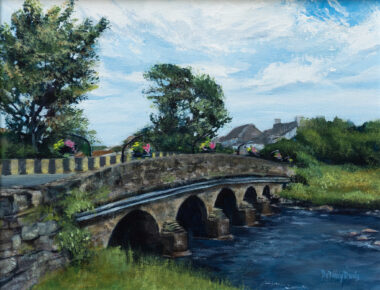 Delaney Davis Kilbaha Gallery acrylics painting irish art beautiful painting Doonbeg