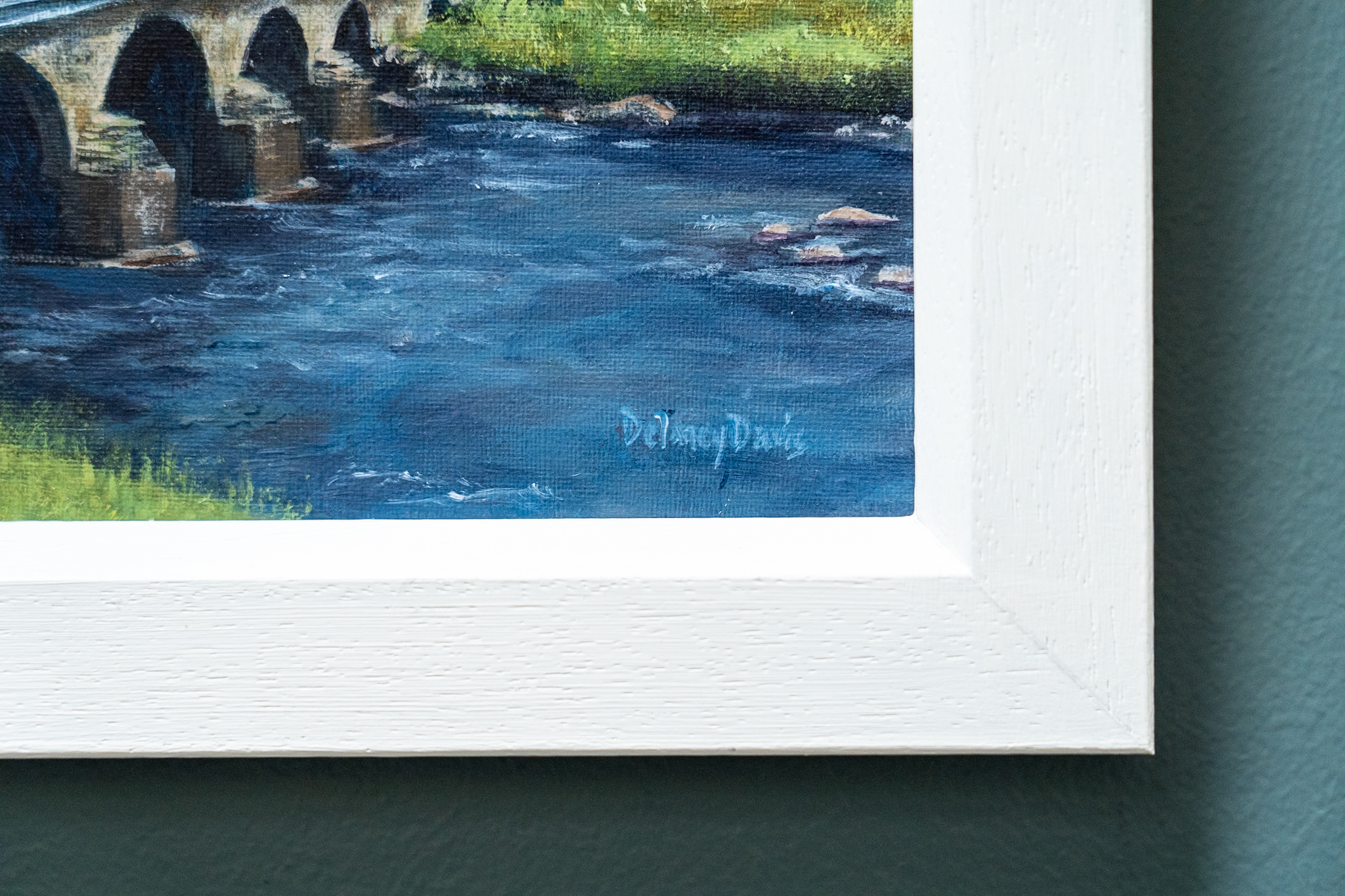 Delaney Davis Kilbaha Gallery acrylics painting irish art beautiful painting Doonbeg