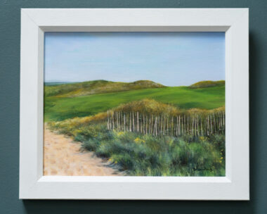 Delaney Davis Kilbaha Gallery acrylics painting irish art beautiful painting Doonbeg