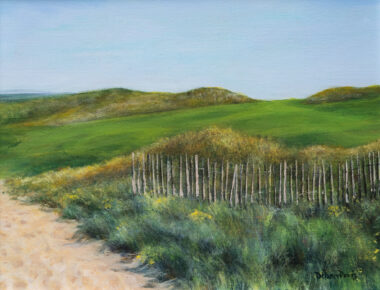 Delaney Davis Kilbaha Gallery acrylics painting irish art beautiful painting Doonbeg